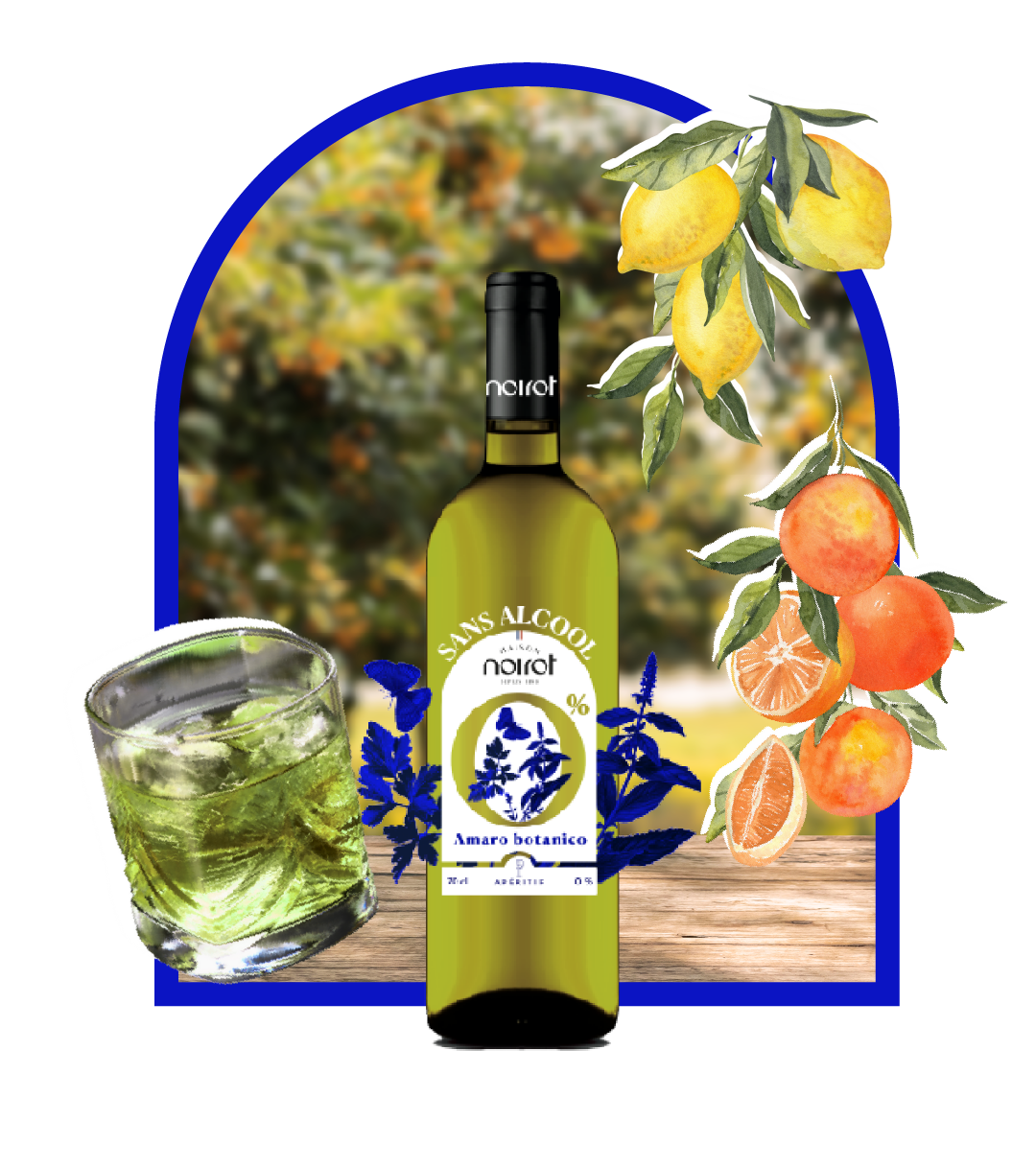 Apéritif sans alcool Amaro Botanico