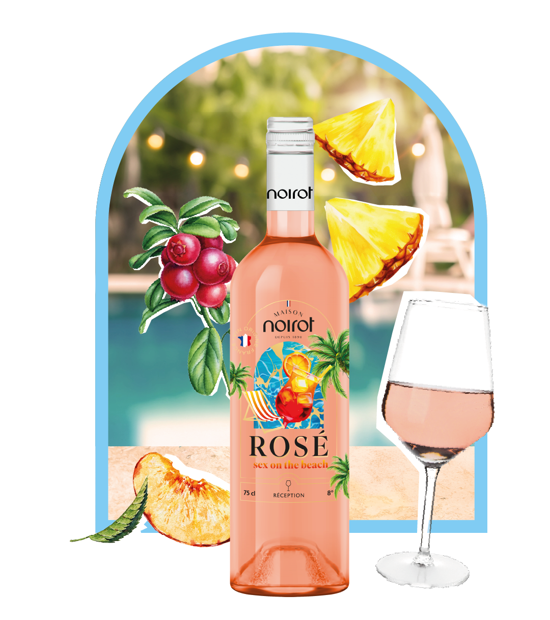 ROSÉ SEX ON THE BEACH