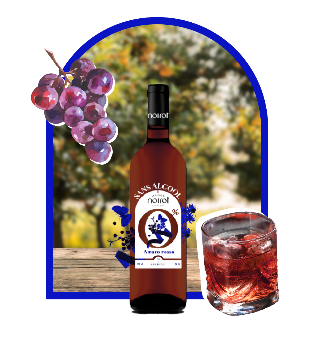 Apéritif sans alcool Amaro rosso