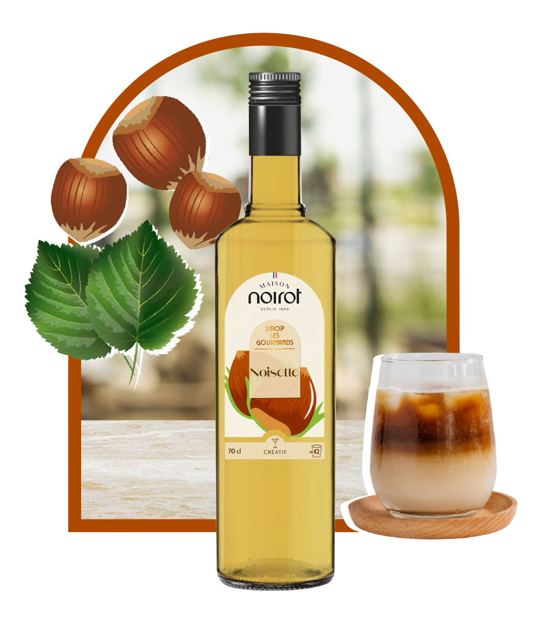 SIROP NOISETTE