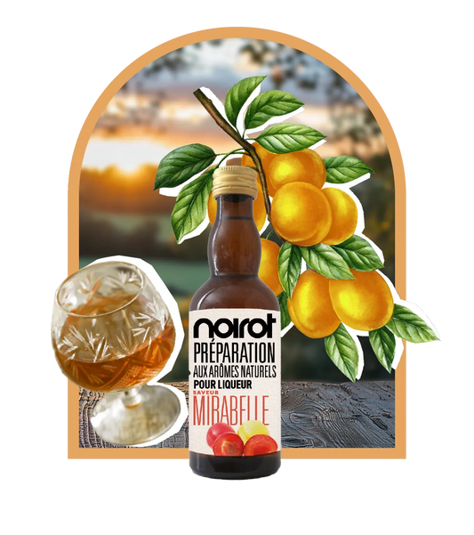 PRÉPARATION POUR LIQUEUR ARÔME MIRABELLE