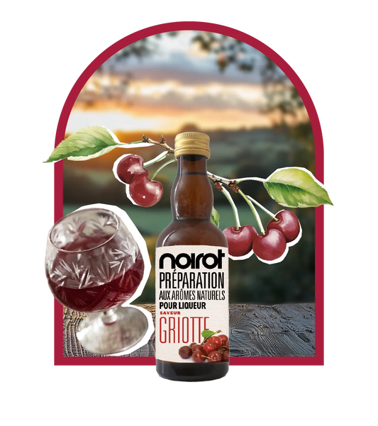 PRÉPARATION POUR LIQUEUR ARÔME GRIOTTE